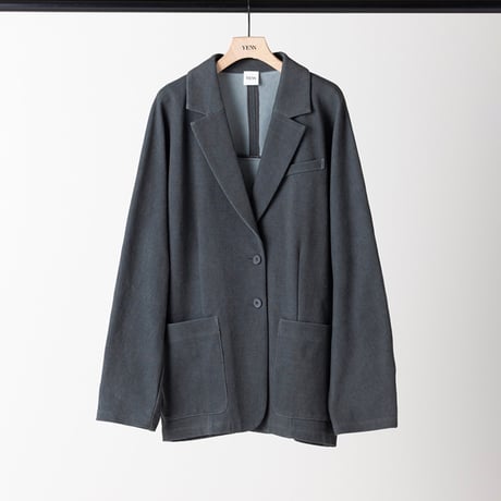 【YENN】FADED JERSEY JACKET [Y263-41091]