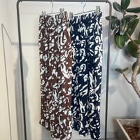 【RILATO】ブラッシュアート柄パンツ［R26250］