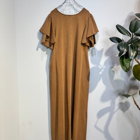 【RILATO】4wayネックレス付き加工フリルワンピース［R26261］