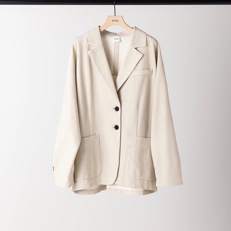 【YENN】FADED JERSEY JACKET [Y263-41091]