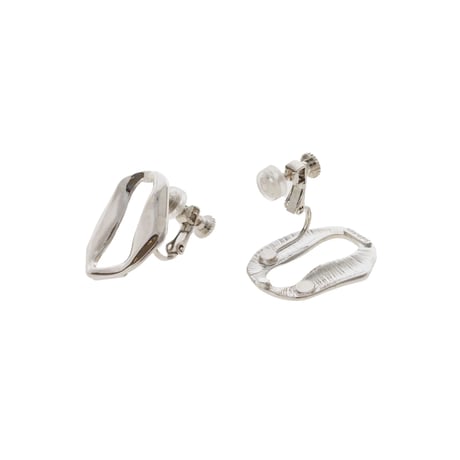 【Sea'ds Mara】Strain mantel earring [25A4-69E]