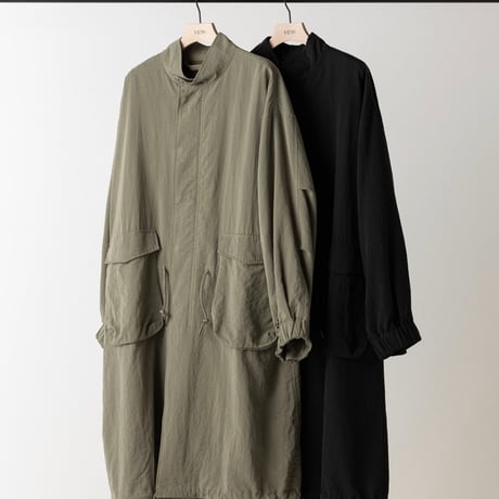 【YENN】WASHED LONG COAT [Y263-42090]