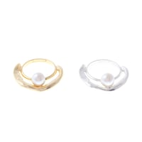 【Sea'ds Mara】petit wave pearl ring[R19A3-20]