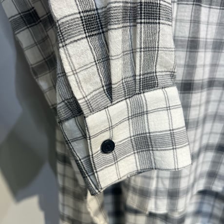 【PRIORITY】 シアーチェックシャツ《P61132 BF》