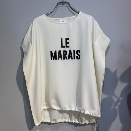 【siro de labonte】LE MARAISタックスリーブプルオーバー［R623309］