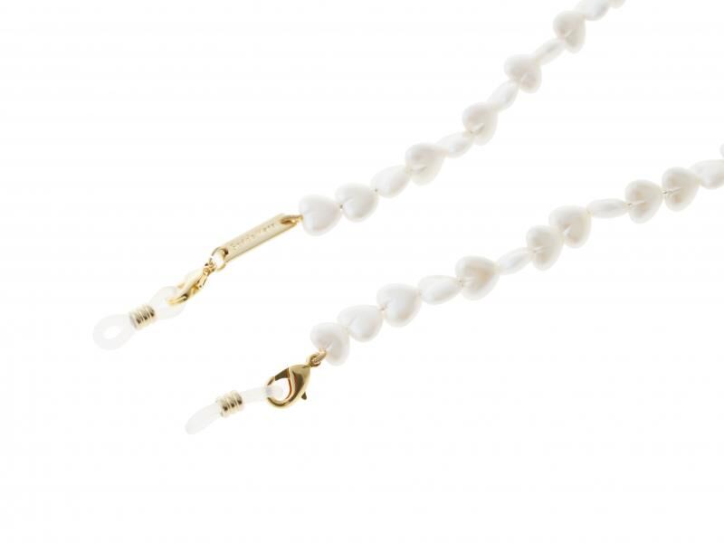【Sea'ds Mara】Heart pearl glasses chain necklace