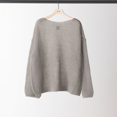 【YENN】SHEER MOHAIR KNIT PO [Y263-91101]