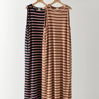 【YENN】STRIPE JERSEY DRESS [Y262-51049]