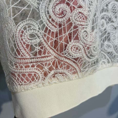 【Mylanka】ペイズリー刺繍ブラウス　［M11208］