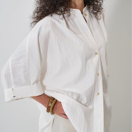 【YENN】ROUND FORM SHIRT［Y261-11005-2］