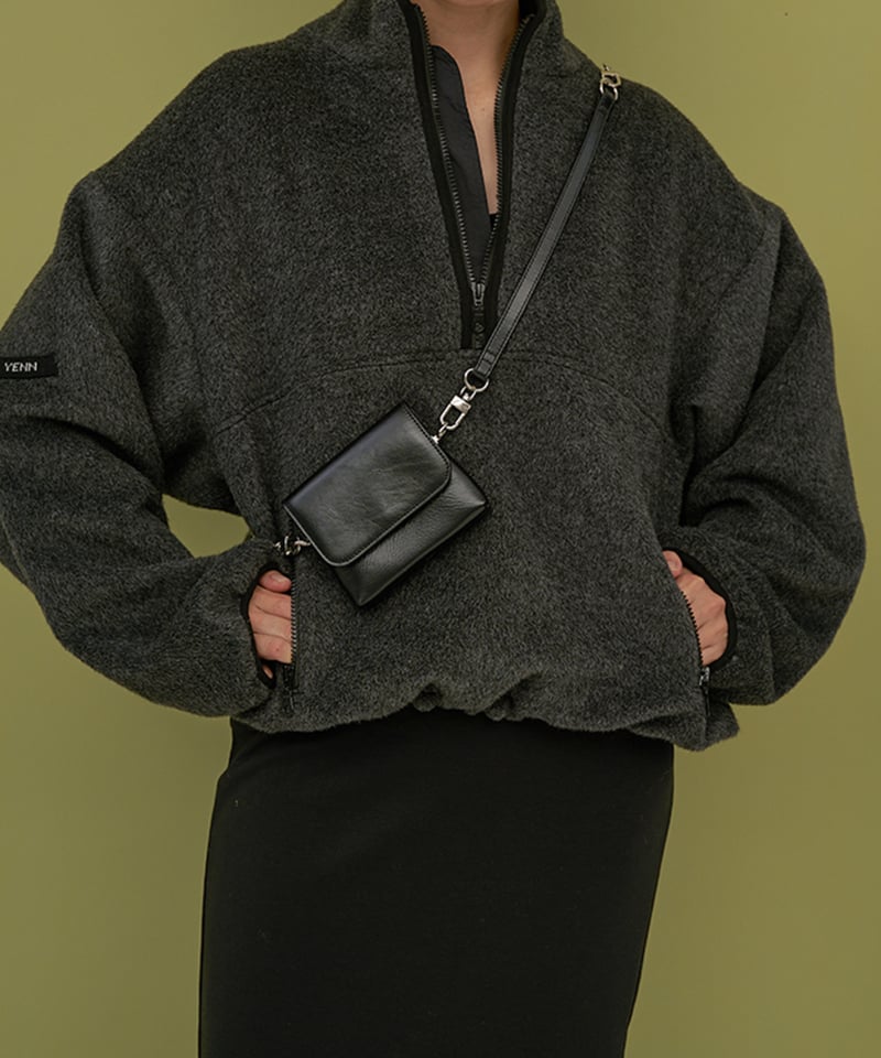 YENN】CHAIN BELT POUCH [Y252-02057-3] | cavabien
