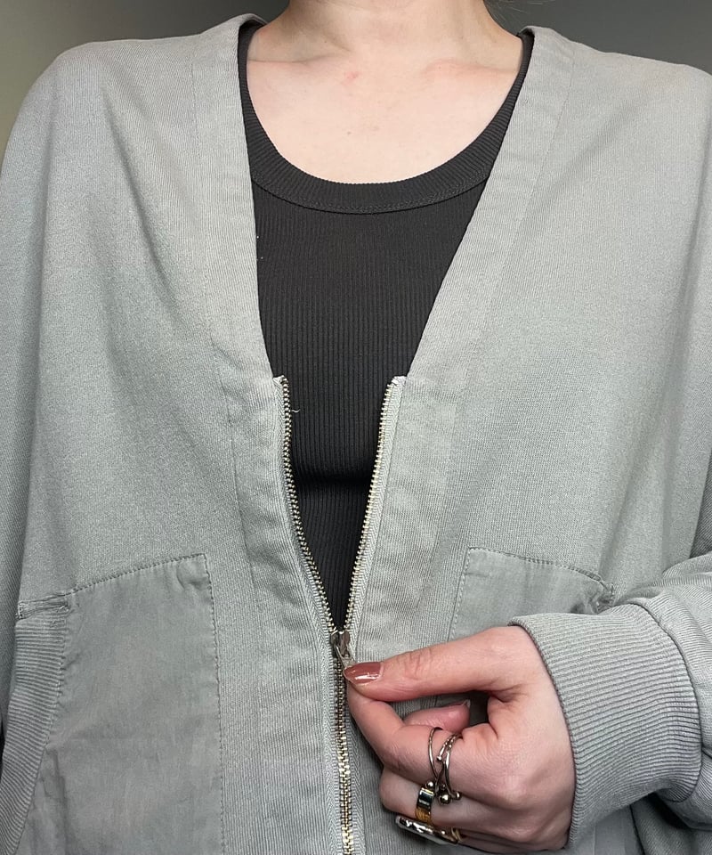 ANGELINA】オーバーダイカーディガン［26153-3854D］ | cavabien