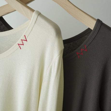 【YENN】U-NECK LONG TEE [Y263-82089]