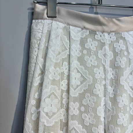 【WHYTO.】レースコンビパンツ［WHT26HPT4063］