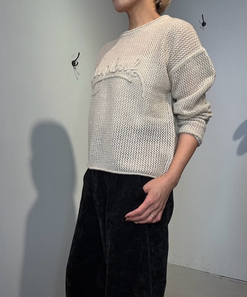 Mylanka】メッシュ編みニットトップス ［M90507］ | cavabien