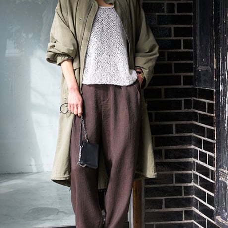 【YENN】MOHAIR HAND VEST [Y263-91100]