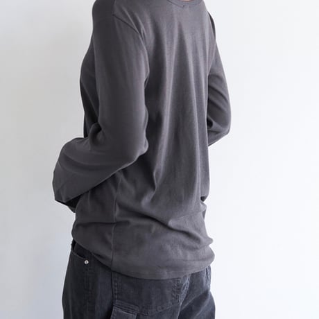 【YENN】U-NECK LONG TEE [Y263-82089]