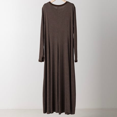 【YENN】JERSEY FLARE DRESS [Y263-52084]