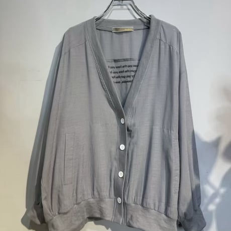 【Anna Kerry】バックロゴカーディガン［85262408］