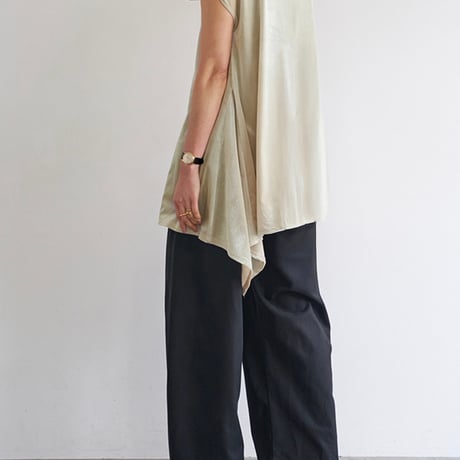 【YENN】IRREGULAR HEM TUNIC [Y263-82087]
