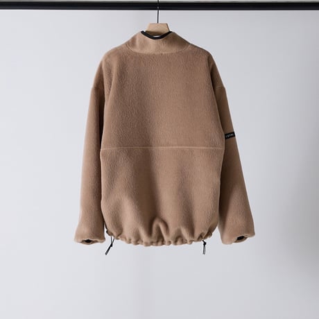 【YENN】SHAGGY HALF ZIP JK [Y254-41126-4]