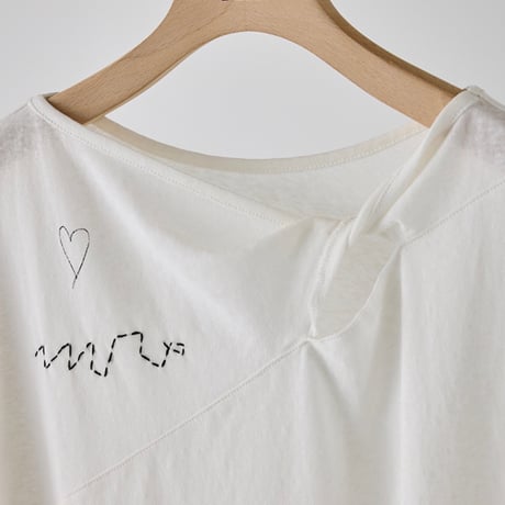 【YENN】TWIST PRINT TEE [Y262-81058]
