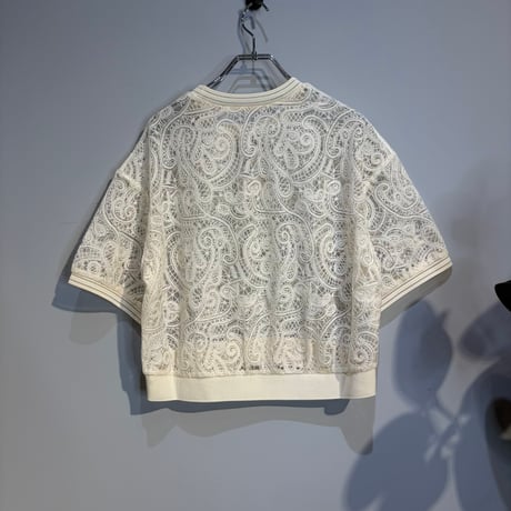 【Mylanka】ペイズリー刺繍ブラウス　［M11208］