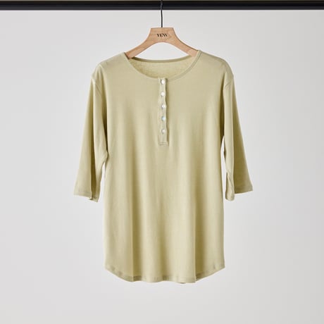 【YENN】HENRY NECK TEE [Y262-82037]