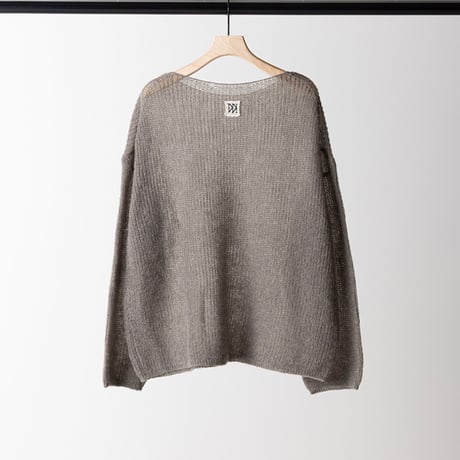 【YENN】SHEER MOHAIR KNIT PO [Y263-91101]