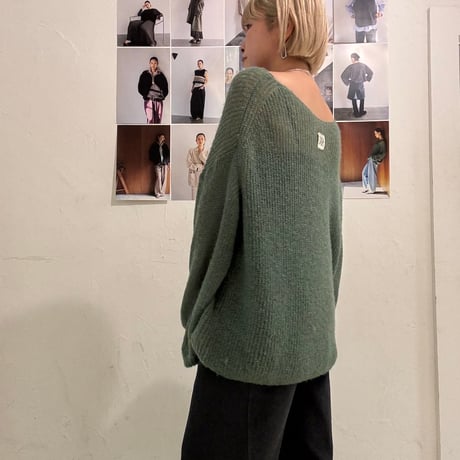 【YENN】SHEER MOHAIR KNIT PO [Y263-91101]