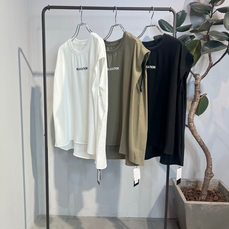 【Cavabien select】ロゴ刺繍フレンチスリーブTOPS［17615］