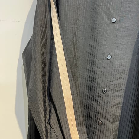 【Anna Kerrry】TAPE DESIGN STRIPE SHIRT［27261703］
