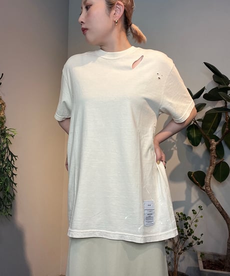 カフネ　ストレッチ　ジョーゼット　フーディ　クリーム　ホワイト系 CATEGORY Tシャツ | cavabien