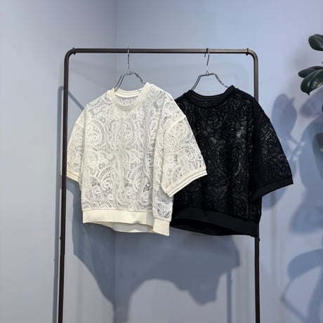 【Mylanka】ペイズリー刺繍ブラウス　［M11208］