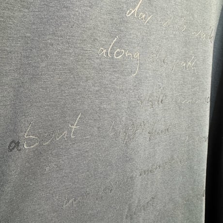 【AnnaKerry】手書きロゴルーズロンTEE  ［85261923］