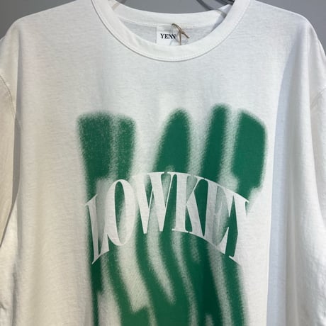 【YENN】LOWKEY PRINT TEE［Y261-82028］