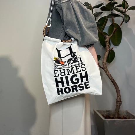 ❤️送料無料🚚【Account】ロゴデザイン刺繍トートBAG［MAD107DE］