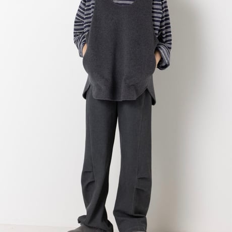 【YENN】 W FACE OVER VEST [Y263-41104]