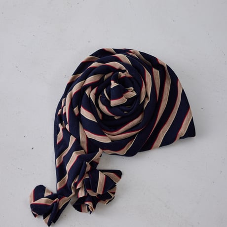 【YENN】STRIPED JERSEY SCARF [Y262-01048]