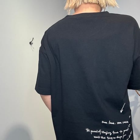 【BEATRICE】メッセージプリントコットン天竺Tシャツ　［E80214］