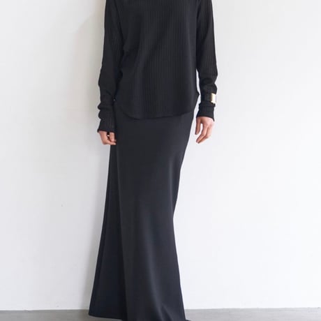 【YENN】W JERSEY MAXI SK［Y263-21082-2］