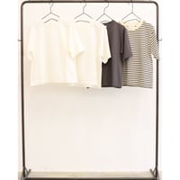 【LeMelange】クルーネック半袖Tee［8621013］
