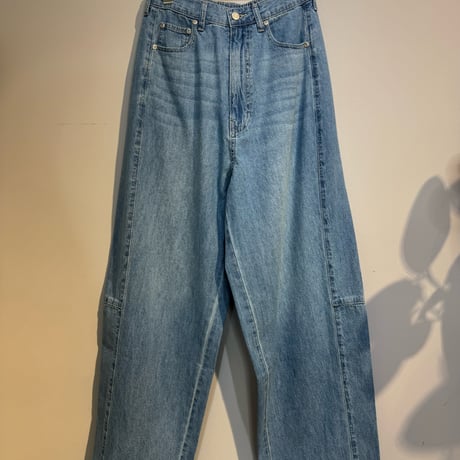 【QTUME】バレルレッグパンツ　［612-26002］