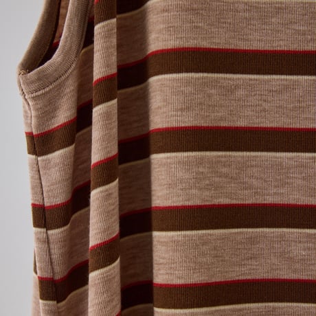 【YENN】STRIPE JERSEY DRESS [Y262-51049]