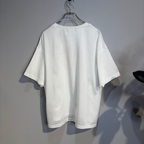 【Mylanka】シルケット天竺配色ロゴTシャツ  ［M81308］