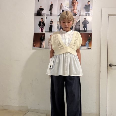 【CHIGNON】ﾍｱﾋﾟﾝﾚｰｽﾄﾞｯｷﾝｸﾞﾍﾞｽﾄ[9563-691DP]
