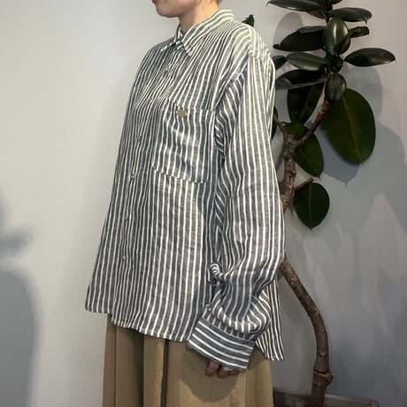 【CLOTH ACROSS】リネンシャツ　［CA26S05］