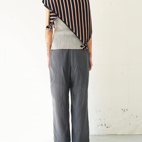 【YENN】STRIPED JERSEY SCARF [Y262-01048]