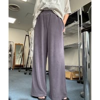 【cafune】high gauge pile easy pants ［35624］