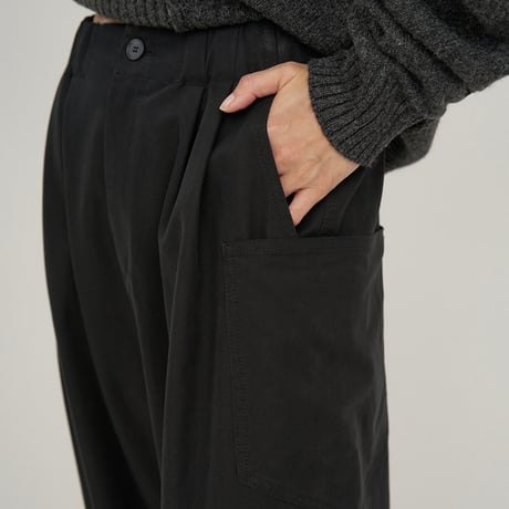 【YENN】WASHED BIG PK PT [Y254-31129-2]